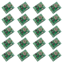 20 Szt. MP1584EN Przetwornica Obniżająca Napięcie -, Regulowany, 3A, Miniaturowy Moduł Zasilania, 24 V do 12 V, 9 V, 5 V, 3 V, DIY, Ultramały,