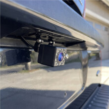 Specchietto Retrovisore da 5 Pollici con Monitor 12V per Veicoli, Camion, Furgoni, , Autocarri, Telecamera di Parcheggio e Retromarcia con