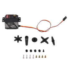 Servo Digitale Micro-Servo Motore con Ingranaggi In Metallo Servo per  20 Kg Coppia Elevata Servo Digitale  Servo per Auto e Barche RC