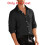 (Black,3XL)Trendy Knit Buttonfront Jacket With Polyester Fabric For Casual Wear Men Active 1