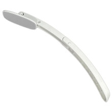 Long Handled Lotion Applicator for Back, Foldable Sunscreen Back Applicator with Soft Brush Grey