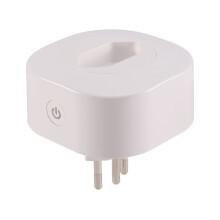 LSPA10 Tuya WiFi  Plug 16A Brazil Standard  Socket APP Remote Voice Control Outlet No Power Monitoring BR Plug