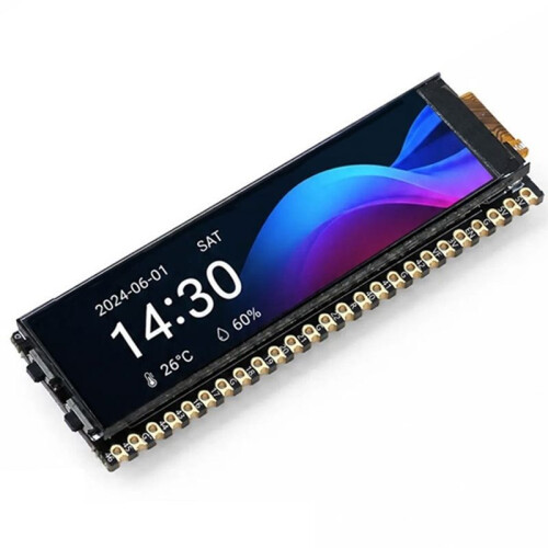 RP2350B Development Board Based  RP2350B Microcontroller with Type-C Interface with 2.25-Inch LCD Screen Unsoldered 2