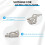 2pcs Lugs Shoulder Strap Adapter Clips for Mamiya 645 Pro/Pro TL/Super Camera Strap Clasp 3