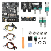 12-24V 502T Wired Microphone Audio System Amplifier Board Module TPA3116D2 Dual-Channel 50W X 2