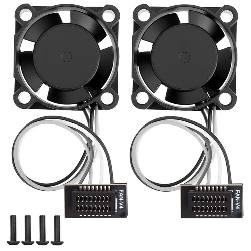 2 Pack Hotend Cooling Fan for  P1P/P1S 3D Printer - Enhanced Airflow & Performance
