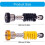 8 Pack Spring Loaded Magnet Screwdriver Bit Holder,Shank Extension Bit with Strong Magnet for Drill,Electric Screwdriver 8