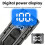 Hand Press Dynamo & USB Charging Flashlight, Portable LED Emergency Light for Outdoor Camping Hiking 5
