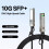 10G SFP+ DAC Passive High-Speed Cable 2M Copper Direct Attach Cable for , , , , Mikrotik 3