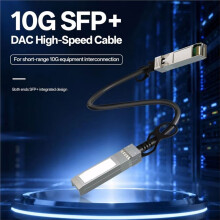 Cable Pasivo de Alta Velocidad 10G SFP+ DAC de 2 M, Cable de Cobre de Conexión Directa para , para , para , para , para