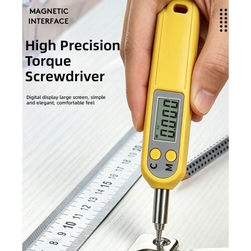 Digital Torque Screwdriver A Precise Electronic Torque Tool with an LCD Display, Ideal for Precise Machinery 2