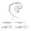 Recessed PIR Motion Sensor ,Infrared Human Body Detector with  & Light Adjustable,Embedded Ceiling Induction 3