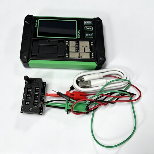 -AR1 Transistor Tester LCD Digital Multimeter MOS Field-Effect Triode Resistance Meter Electronic Component Testing 1