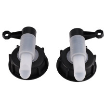 2PCS Precisions Pouring Tap Spout for DIN61 Threads Drip Free Filling Dosing Faucet for 20L 25L Plastic Canisters