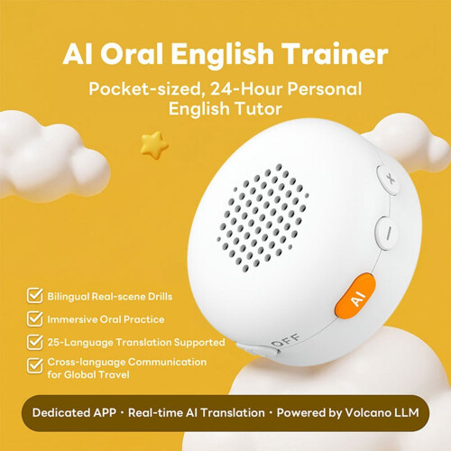 AI Oral Practice Tool Wearable Translator Speaker Language Real- Translation Tourism Learning Tool 2