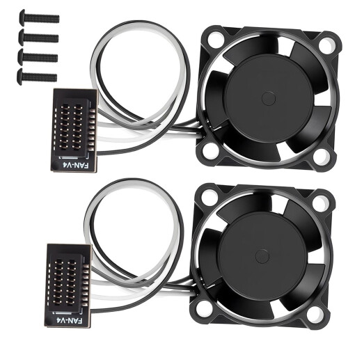 2 Pack Hotend Cooling Fan for  P1P/P1S 3D Printer - Enhanced Airflow & Performance 1