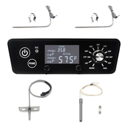 Controller LCD per Griglie A Pellet Verticali per Pit Boss Serie 3/4/5 - Scheda di Controllo di Ricambio con Display 1