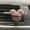 (Purple)Embouchure climatiseur parfum voiture Mickey Mouse mode strass classique 1