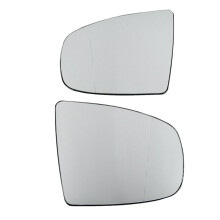 10 Par de Espejo Retrovisor de Coche Puerta Lateral Espejo de Vidrio Calefactado + Ajuste para X5 E70 X6 E71 E72 2007-2014 51167174981