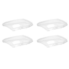 4X Lado Derecho para D-Max Dmax 2012-2016 Cubierta de Lente de Faro de Coche Lámpara de Luz de Cabeza Pantalla Cáscara de Cristal Transparente