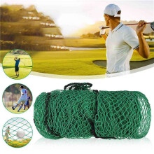 2X Rede de Prática de Golfe para Serviço Pesado, Borda de Corda, Barreira Esportiva, Malha, Acessórios para Treinamento de Golfe, 3X3 Metros