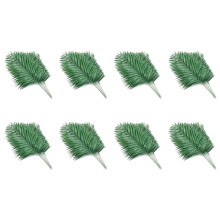 96Pcs Artificial Leaves Plants Faux Fronds Tropical Large Leaves Greenery Plant for Leaves Hawaiian Party