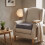 Homescapes (Grey) Cotton Armchair Booster Cushion 9