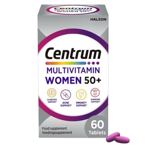 Centrum Centrum Women 50+ Multivitamin & Minerals 60 Tablets
