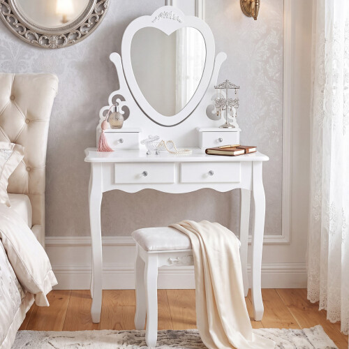 Dressing Table Vanity Makeup Desk Set