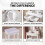 Dressing Table Vanity Makeup Desk Set 4