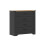 (Black) (4 Drawer) Panelled Chest of Drawers Storage Unit 1