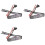 3X AM32 32-Bit ESC 2-4S Enhanced Version 40A Speed Controller with 5V2A BEC Module for RC Crawler Drone Brushless Motors 1