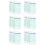 30 Pack Guest Check Books, Server Note Pads for Restaurant, Green Waiter Checkbook, Restaurant Order Pad 50 Sheets/Pack 1