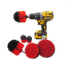 6pcs Car Wheel Tire Rim Scrub Cleaning Brush Drill Kit, Wash Washing Tool Cleaner, Easy to Use and Store, Great Value for Everyday Use