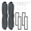 2 Set for  D10S / D10S Pro Accessories Robot Vacuum Cleaner Replacement Spare Parts 2