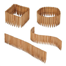 Houten gazonrand 20 cm hoog