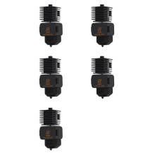 5X Kit Hotend pour A1/A1 Assemblage D'Extrémité Chaude à Vitesse Rapide, Buse en Acier Trempé de 0,2 mm, Pièces D'Imprimante 3D