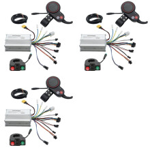 3X 48V 25A Elektroroller-Controller-Dashboard-Kit mit TF-100-Display + Schaltertaste für M4 Elektroroller-Teile