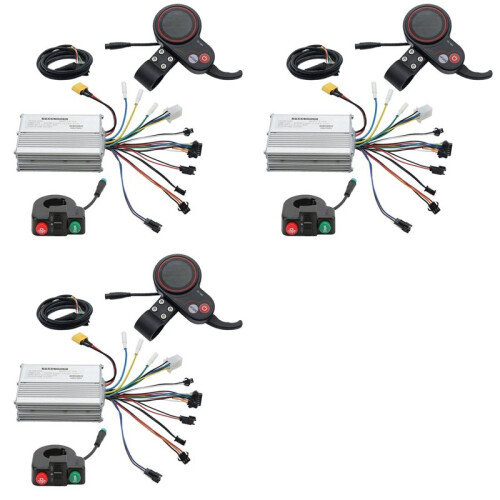 3X 48V 25A Electric Scooter Controller Dashboard Kit with TF-100 Display+ Button for  M4