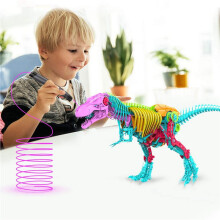 Ricariche di Filamenti PCL per Penna per Stampa 3D 1,75 mm, Confezione da 120 Colori Casuali, Bassa Temperatura di Fusione di 70 , Regali per Bambini