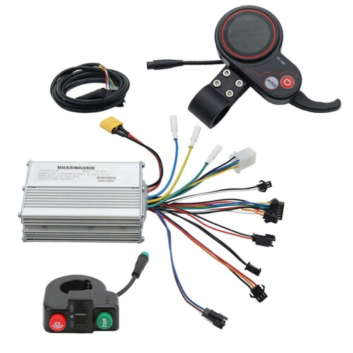 3X 48V 25A Electric Scooter Controller Dashboard Kit with TF-100 Display+ Button for  M4 1