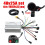 3X 48V 25A Electric Scooter Controller Dashboard Kit with TF-100 Display+ Button for  M4 3
