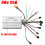 3X 48V 25A Electric Scooter Controller Dashboard Kit with TF-100 Display+ Button for  M4 4