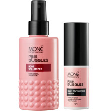 MONÉ Root Volumizer Spray 150ml & Rose Hair Volume Powder 8g, Texturising Shimmer Duo