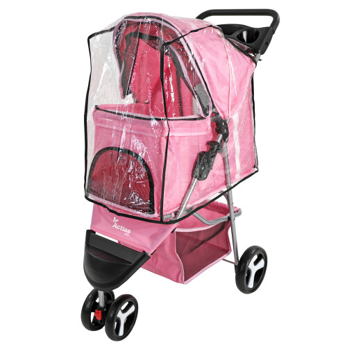 Actiaspet Pet Stroller Pram Pushchair With Cover