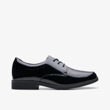 (Standard, 5 (Adults')) AubrieDress Y. Black Pat
