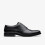 Clarks (Standard, 8.5 (Adults')) CraftJames Cap Black Leather 1