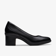 (Standard, 4.5 (Adults')) Shaya Poppy Black Leather