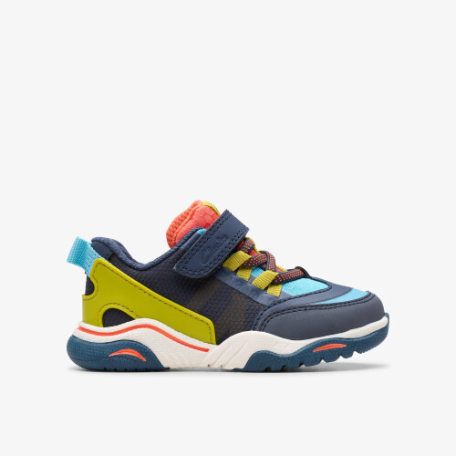 Clarks FeatherTrackT Navy Combi