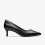 Clarks Zarey Court Black Leather 1